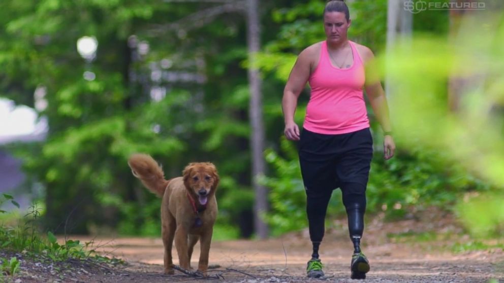 Army veteran Christy Gardner found her way back to an active life and sports thanks to a fellow veteran, her dog, Moxie.