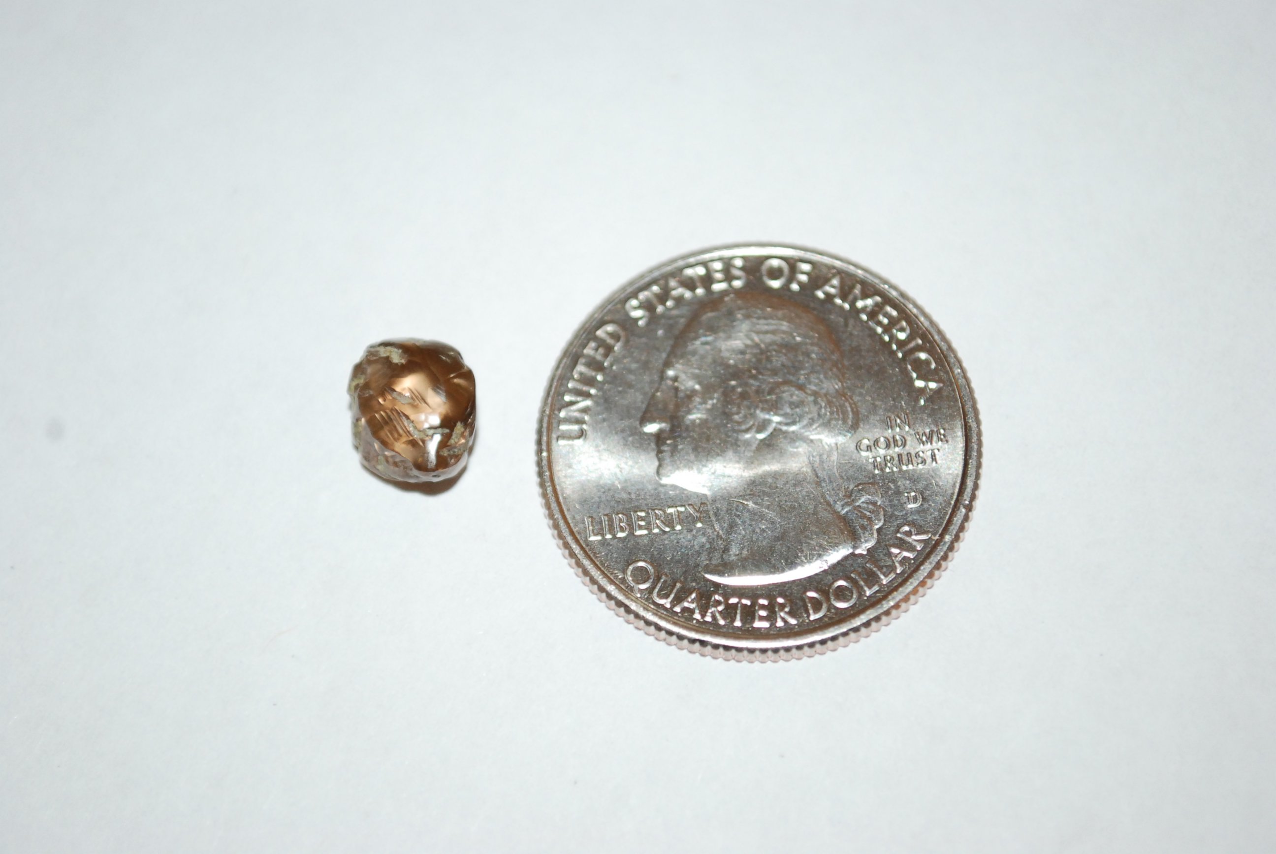 PHOTO: A 2.78 carat champagne brown diamond found in Crater of Diamonds State Park in Arkansas on May 13, 2017.