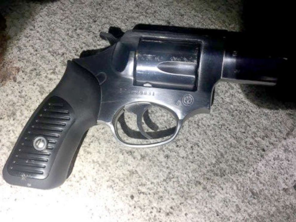 PHOTO: A silver revolver was recovered from the scene of a shooting that left one New York City police officer dead, July 5, 2017.
