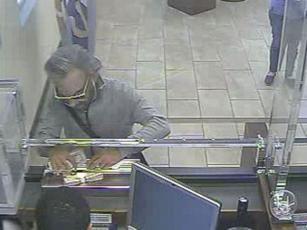 PHOTO: The FBI released images from a robbery at a Chase Bank branch in Pembroke Pines, Fla., on May 2, 2017.