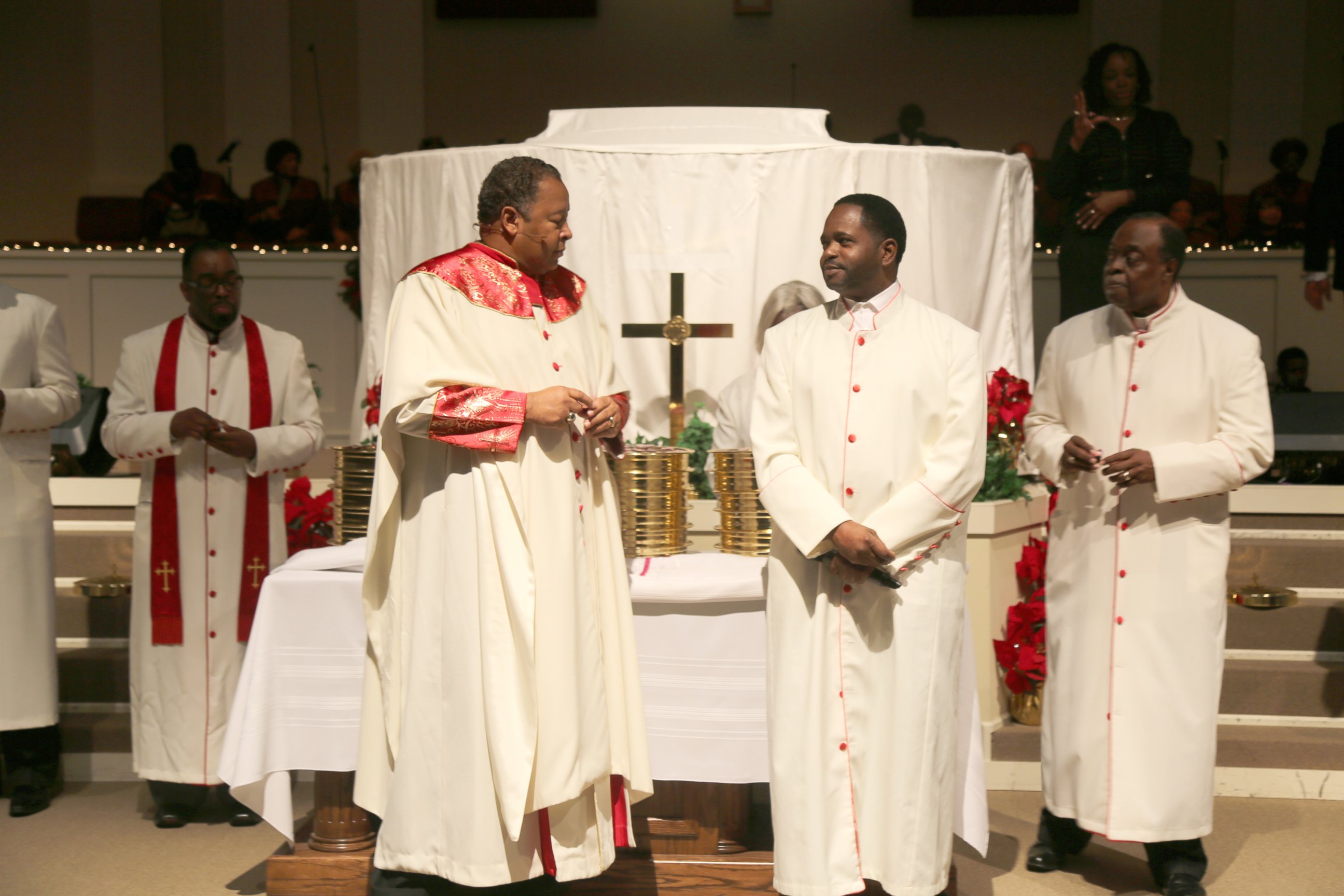 PHOTO: Stephon Ferguson pictured at Greater Piney Grove Baptist Church in Atlanta, Georgia. 