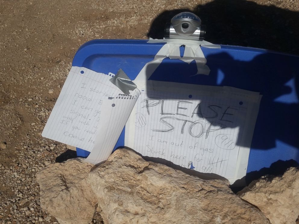 PHOTO: Amber Vanhecke, 24, was rescued by the Arizona Department of Public Safety after being stranded for five days in a remote area of the Havasupai Reservation.