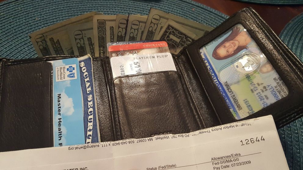 PHOTO: Courtney Connolly, 30, of West Roxbury, Mass., said her wallet was returned virtually untouched eight years after it was stolen from her car.