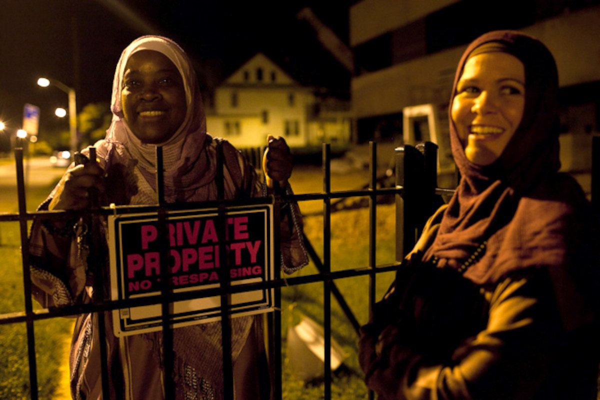 PHOTO: Asma Inge Hanif, an African-American Muslim convert, in Baltimore, Maryland. 