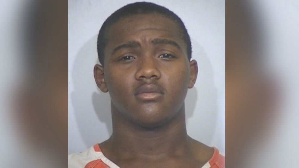 A mugshot of  Jeremiah Robinson released by Irving Police Department, Texas.