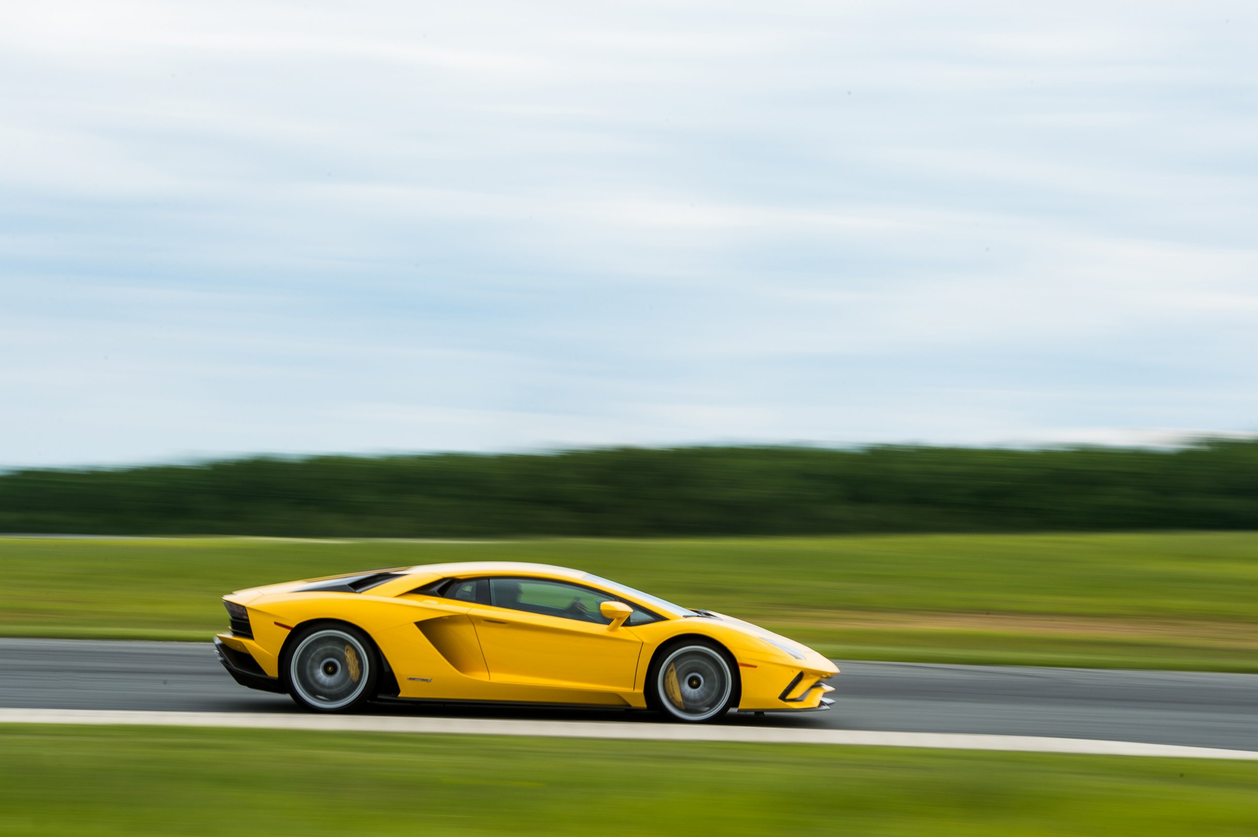 PHOTO: The 2017 Lamborghini Aventador S has a 6.5-liter V12 engine and can hit a top speed of 217 mph.