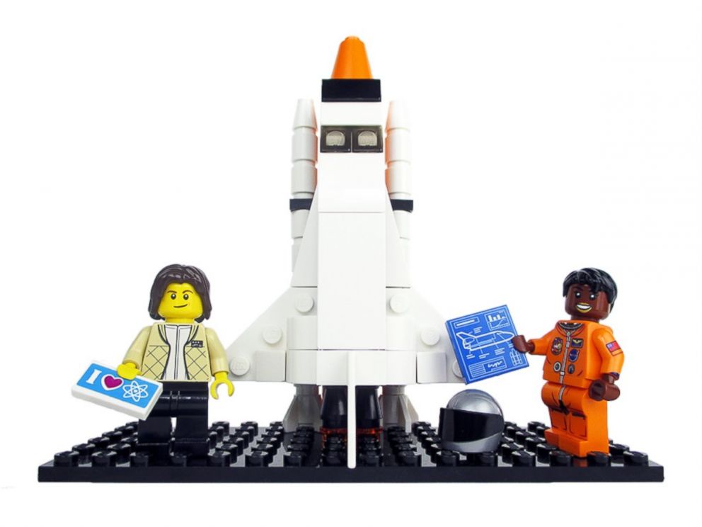 PHOTO: LEGO has announced it will sell a "Women of NASA" set of its Minifigures.
