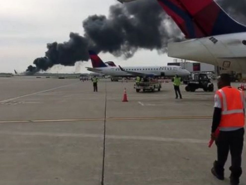 20 Injured After American Airlines Plane Catches Fire At Chicago's O ...