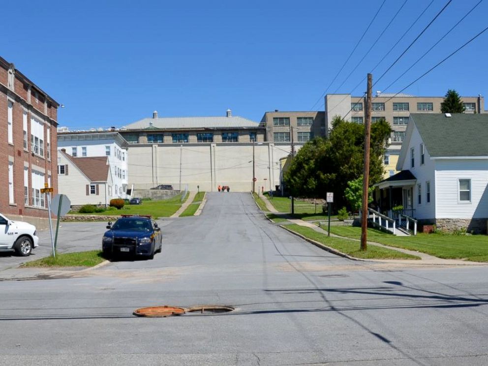 PHOTO: The manhole Richard Matt and David Sweat used to escape from prison in June 2015.