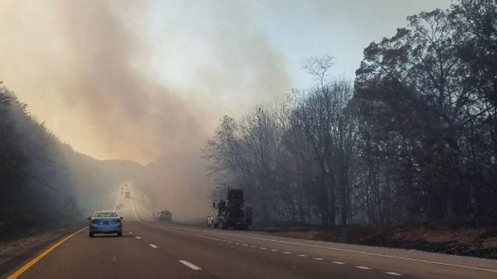 PHOTO: Jairaj Swann posted this photo to Instagram, Nov. 14, 2016, while traveling on Route 75 going south over the Tennessee-Kentucky border.