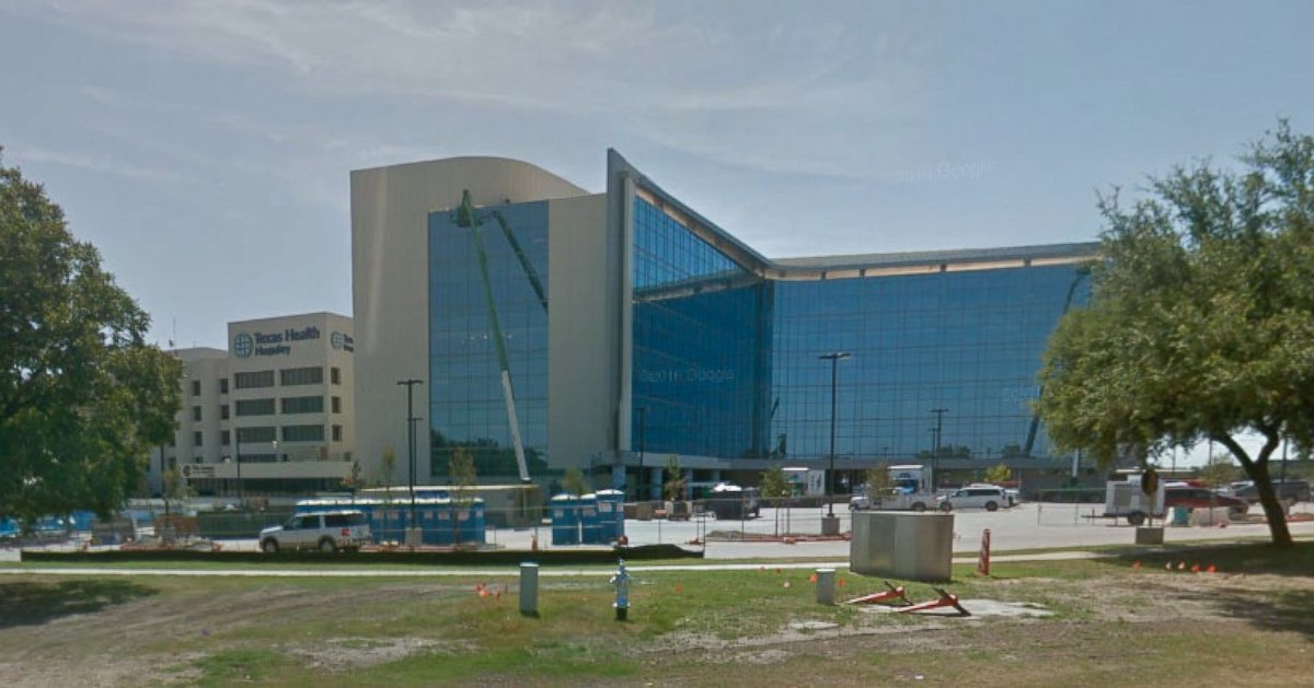 PHOTO: Texas Health Huguley Hospital, outside Fort Worth, where Sara Beltran Hernandez was taken after she collapsed. 