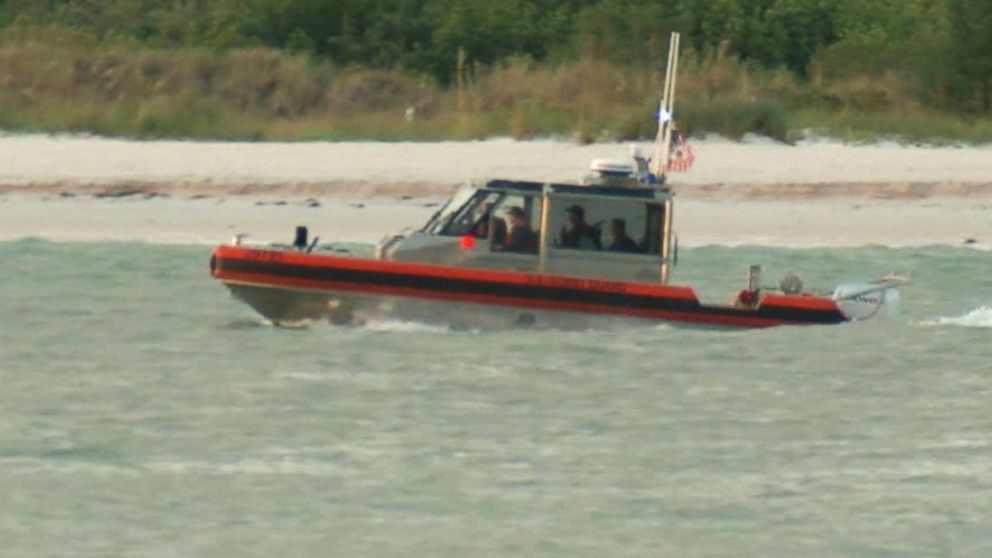 Authorities are combing waters near St. Petersburg, Fla., for a Colorado State University student and a boat crew member who went missing March 14, 2017.