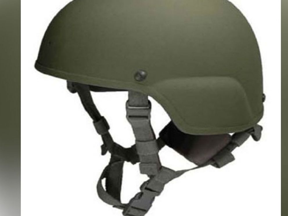 PHOTO: The ACH helmet is picture here in a report from the Office of the Inspector General.