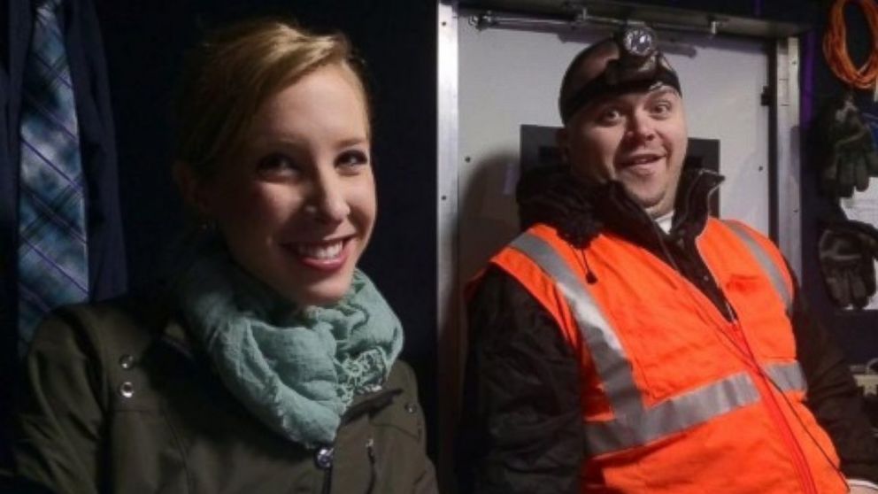 WDBJ in Virginia shared this image of reporter Alison Parker and Adam Ward after reporting that they had been killed in a shooting on Aug. 26, 2015.
