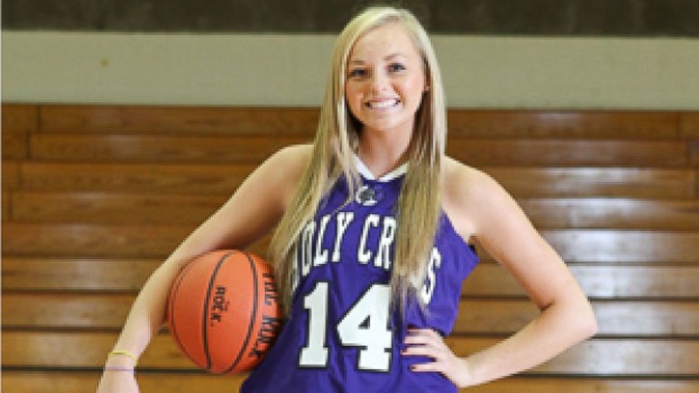 Ashley Cooper, 20, has filed a lawsuit against the legendary women's basketball program at the College of the Holy Cross in Worcester, Mass.