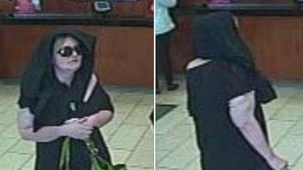 Police in Willingboro, New Jersey released surveillance photos May 14, 2016, of a woman suspected of robbing several banks in a 24 hour span.