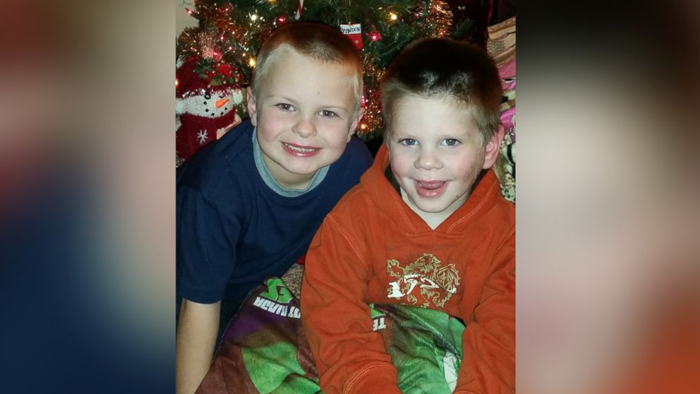 Blake and Brody Becker of Mayville, Wis., had police come to their door when the young brothers accidentally called 911 to talk to Santa Claus.