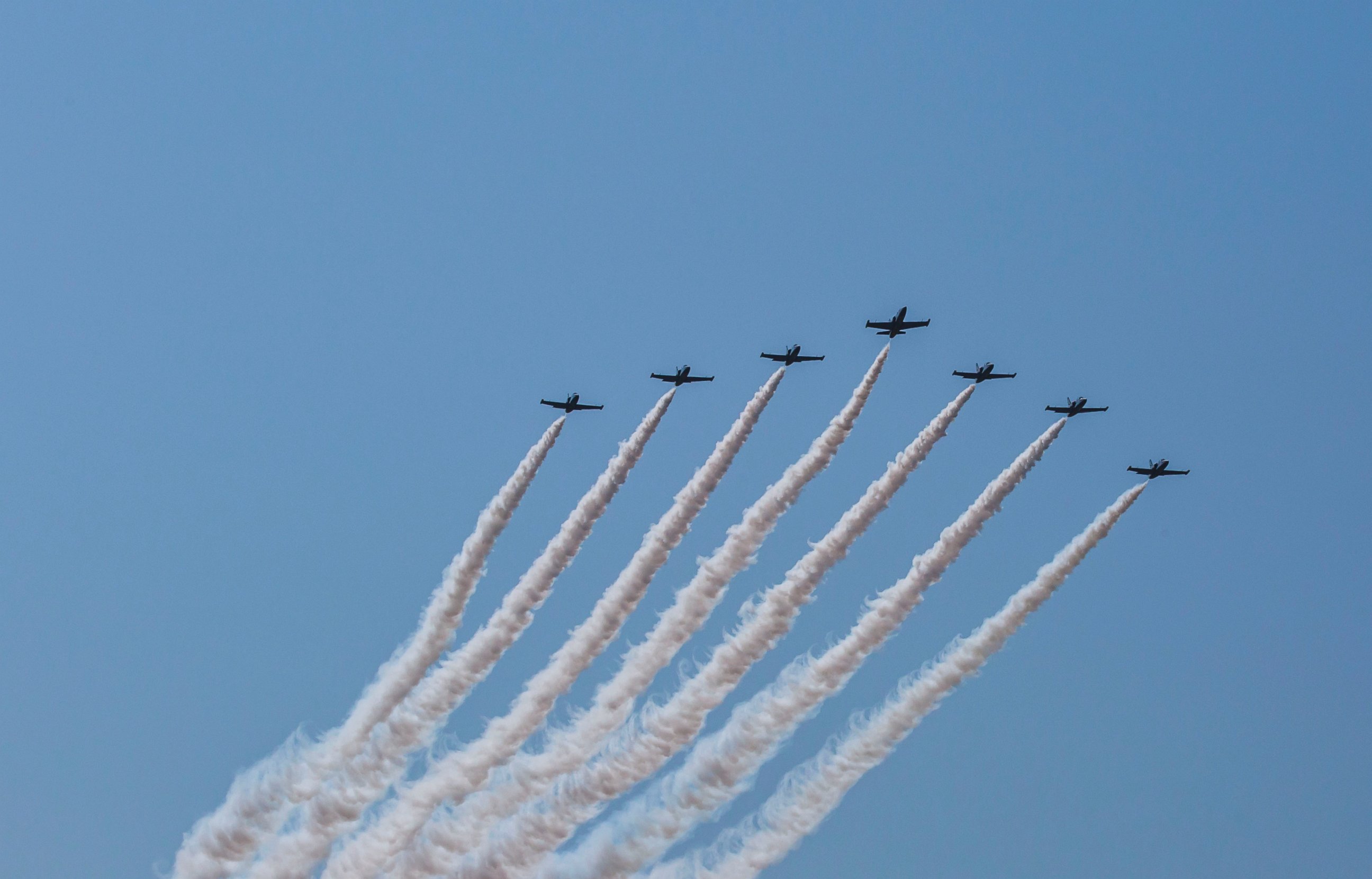 PHOTO: Breitling's Jet Team will conclude its second American tour in October. 