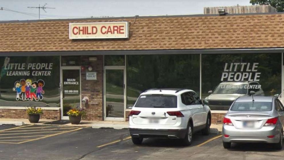 PHOTO: Investigators said surveillance footage from the Little People Learning Center, in Downers Grove, Illinois, showed former workers force feeding infants. 
