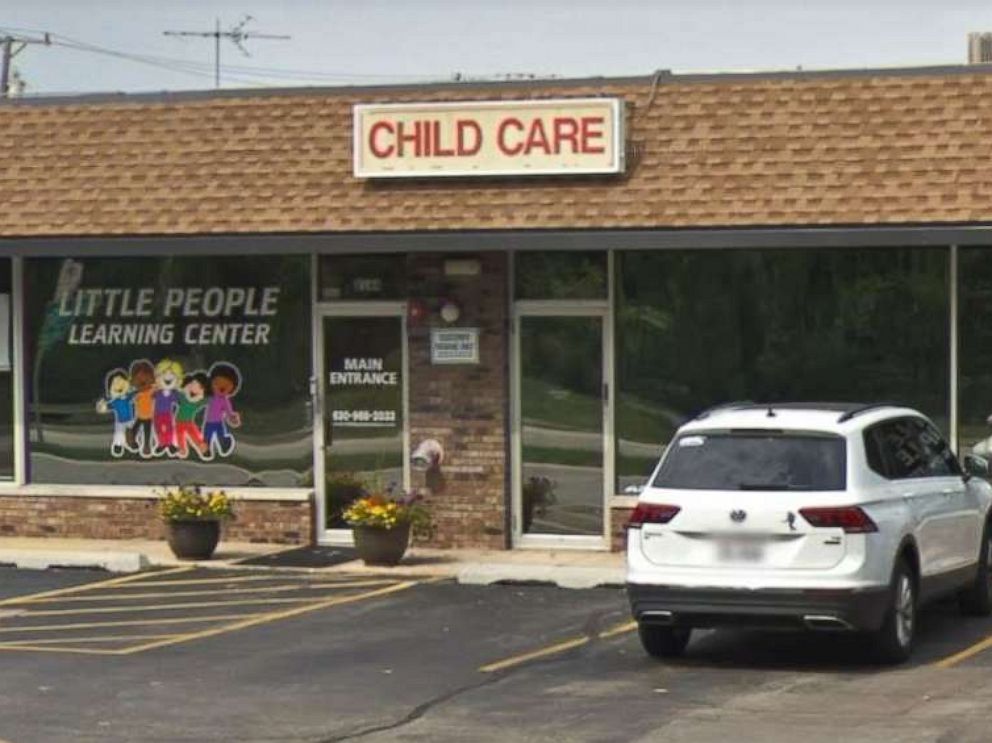 PHOTO: Investigators said surveillance footage from the Little People Learning Center, in Downers Grove, Illinois, showed former workers force feeding infants.