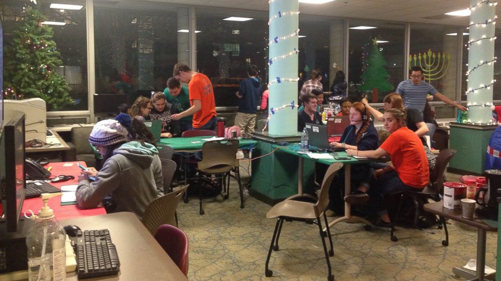 Volunteers at Dial-A-Carol are available to sing holiday tunes to callers from around the world at all hours of the day.