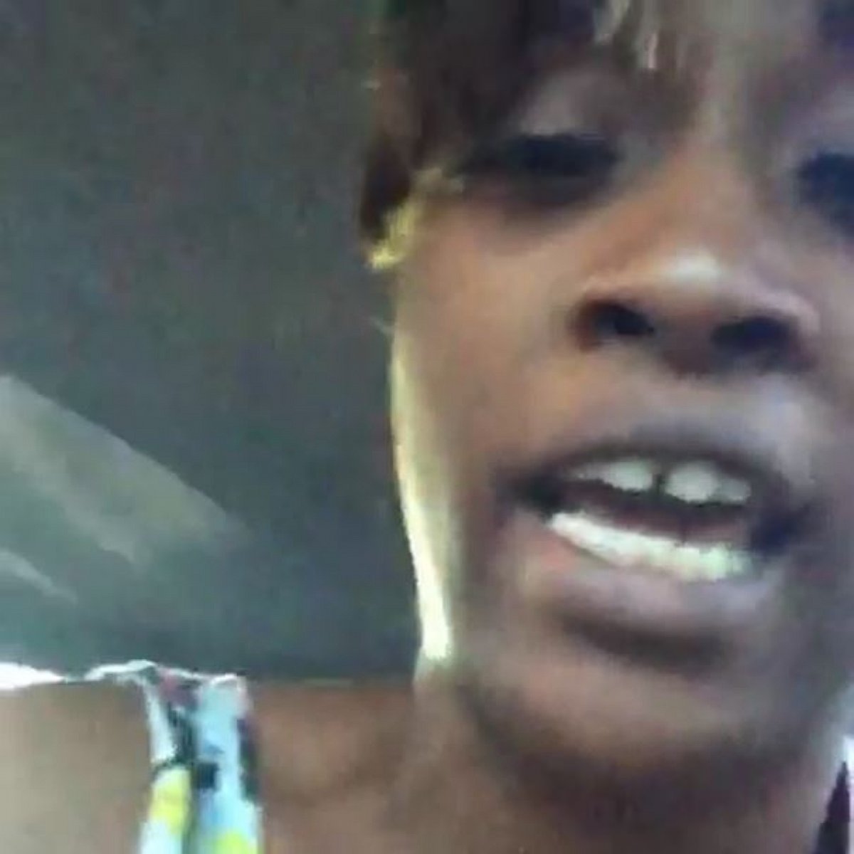 PHOTO: Cell phone video, captured in Falcon Heights, Minnesota, shows Diamond Reynolds sitting in a car with Philando Castile, whose shirt appeared to be soaked in blood, saying an officer shot her boyfriend, July 6, 2016.