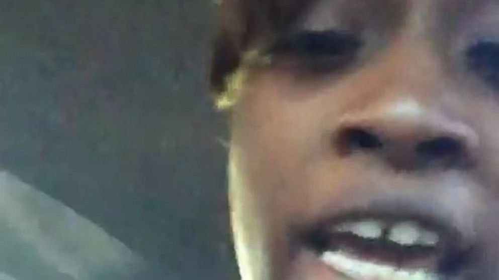 PHOTO: Cell phone video, captured in Falcon Heights, Minnesota, shows Diamond Reynolds sitting in a car with Philando Castile, whose shirt appeared to be soaked in blood, saying an officer shot her boyfriend, July 6, 2016.