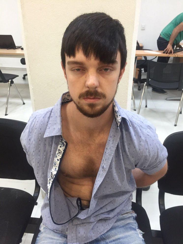 PHOTO: This photograph released by the Jalisco State Prosecutor's Office shows Ethan Couch, who was detained in Mexico on Dec. 28, 2015. He was convicted in 2013 of four counts of intoxication manslaughter after a drunk driving accident but avoided jail.