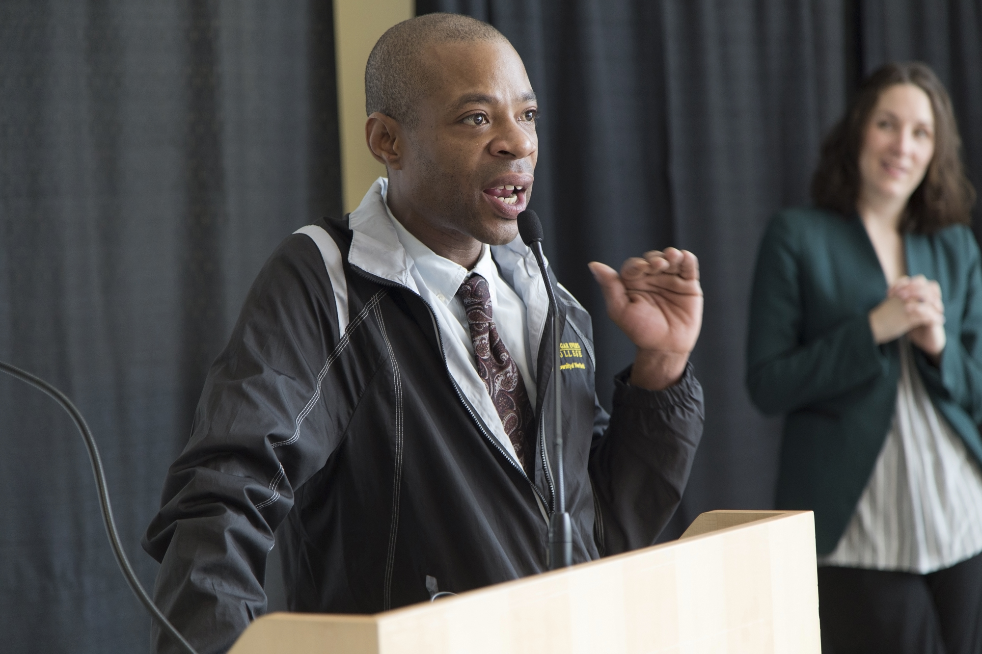 Derrick Griffith, seen in this undated photo, served as the acting dean of student affairs and enrollment management at Medgar Evers College.