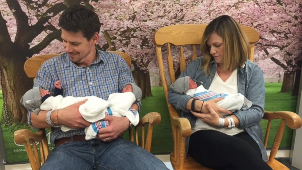 Baltimore Mom Gives Birth To Incredibly Rare Identical Triplets Abc News