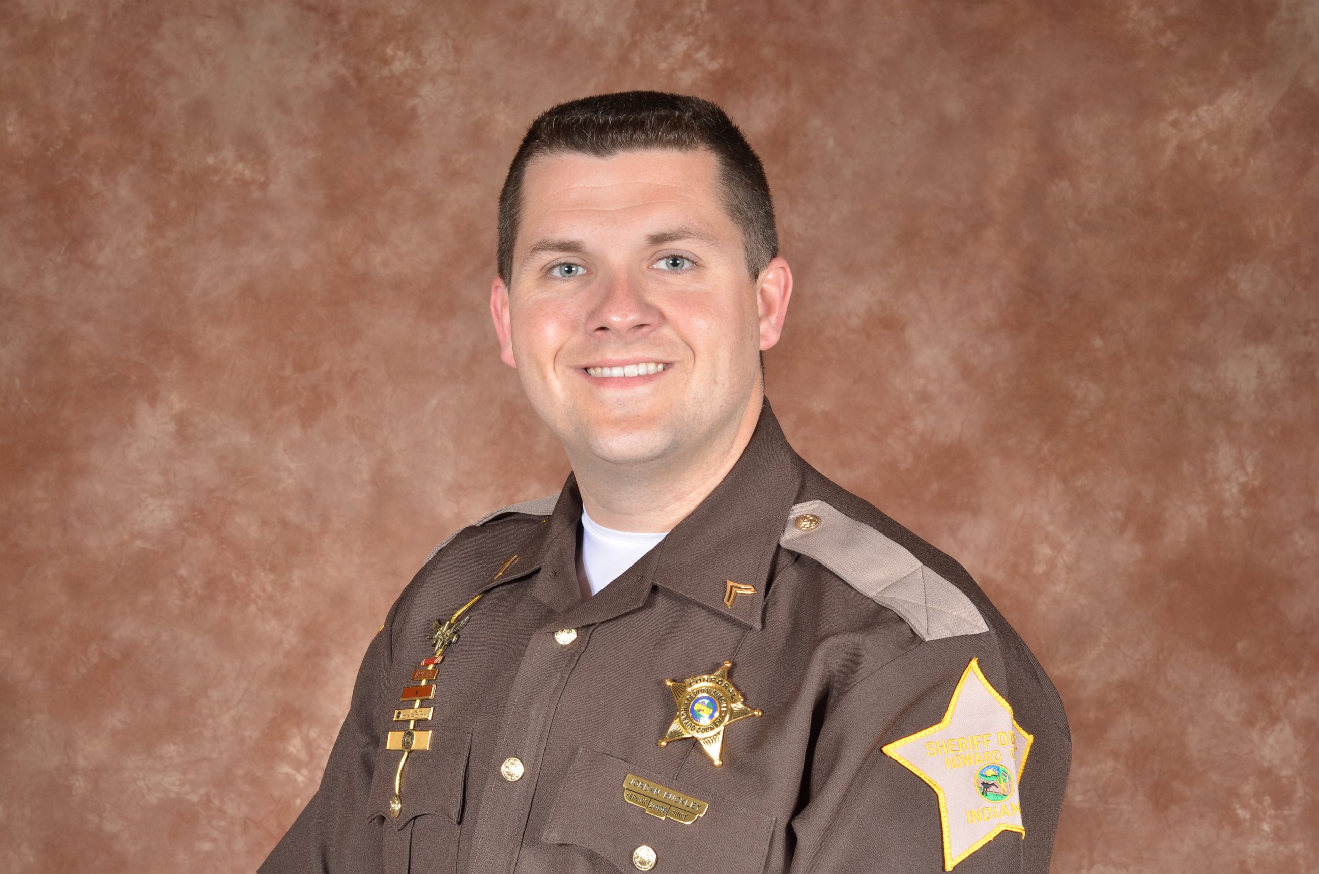 PHOTO: Howard County Sheriff Sergeant Jordan J. Buckley was injured after a shooting in Indiana March 20, 2016.