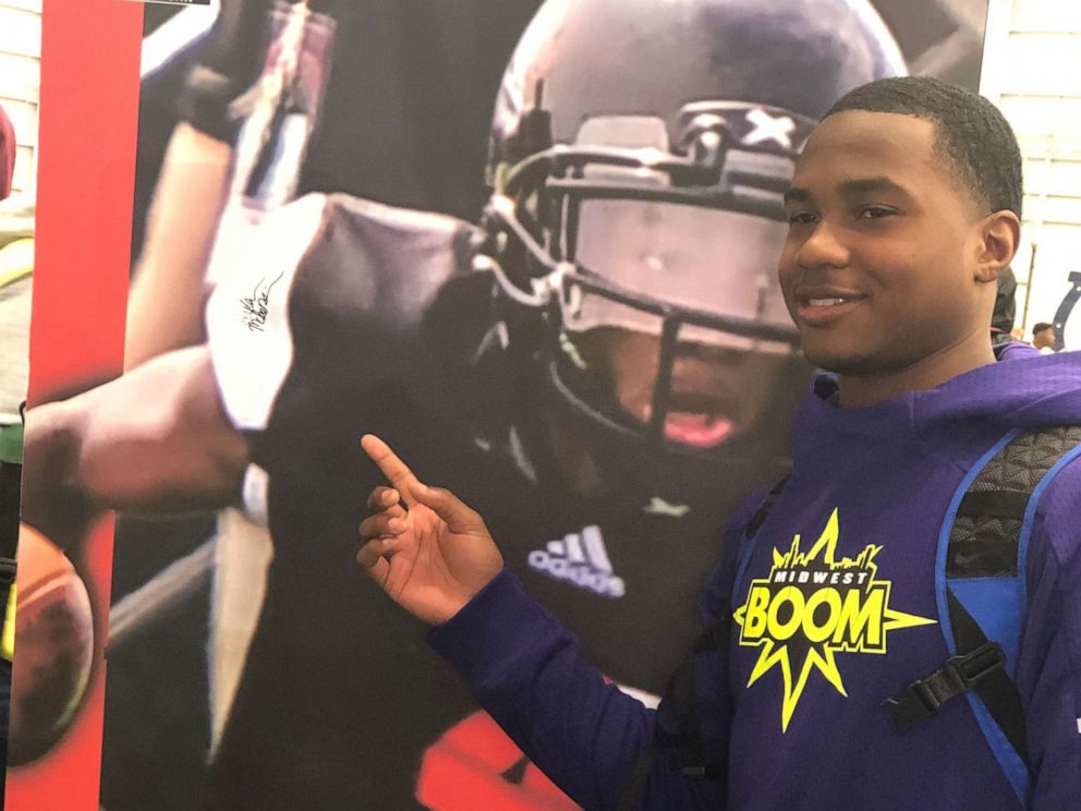 PHOTO: Jaylon McKenzie, a 14-year-old football phenom, was fatally shot outside of a party on Saturday, May 4, 2019.