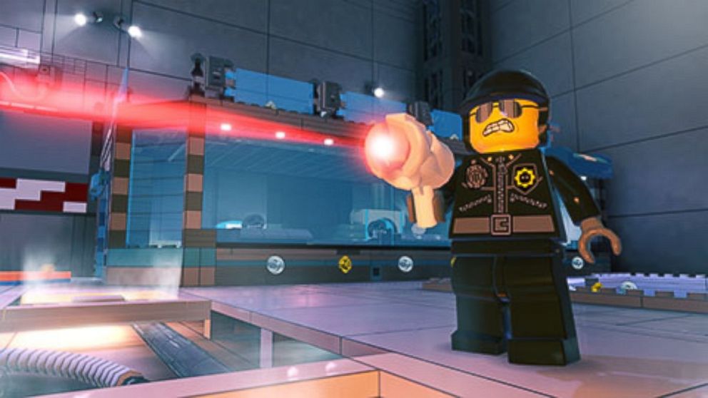Pictured in this undated photo is a scene of Bad Cop from "The Lego Movie."