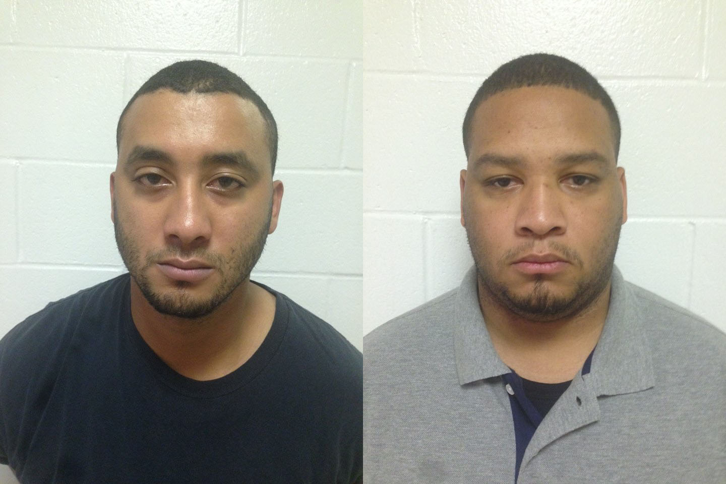 PHOTO:Louisiana State Police have released mug shots for Norris J. Greenhouse Jr. (left) and Derrick W. Stafford, the police officers arrested on November 6, 2015, in the death of a 6-year-old boy in Louisiana. 