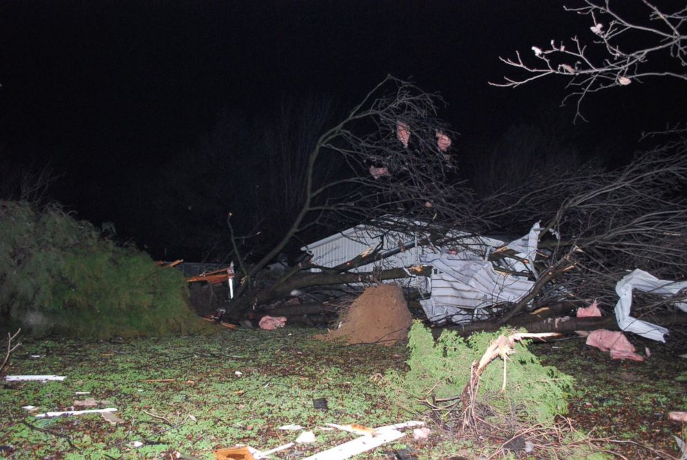 PHOTO: Missouri State Highway Patrol tweeted this photo of New Madrid County following severe weather.