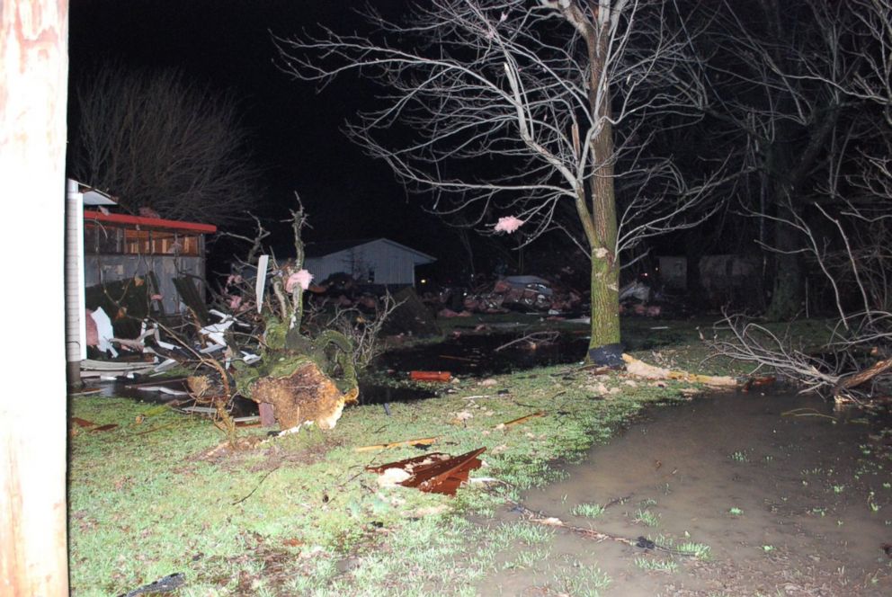 PHOTO: Missouri State Highway Patrol tweeted this photo of New Madrid County following severe weather.