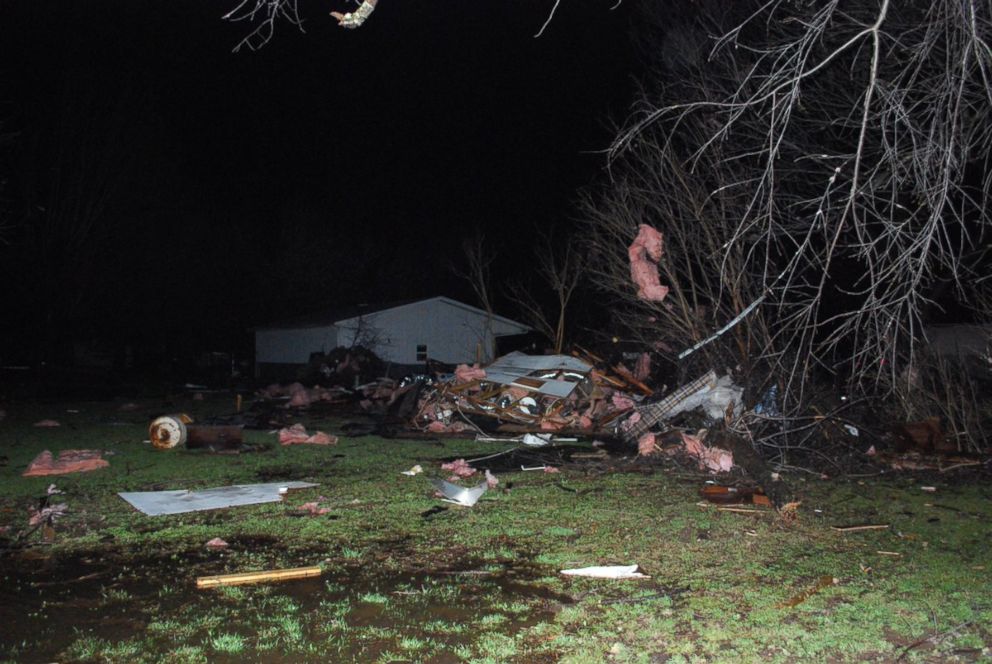 PHOTO: Missouri State Highway Patrol tweeted this photo of New Madrid County following severe weather.