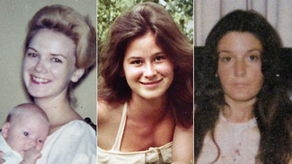 PHOTO: Mary Horton Vail (left), Annette Vail (center), and Sharon Hensley (right) were last seen by Felix Vail.