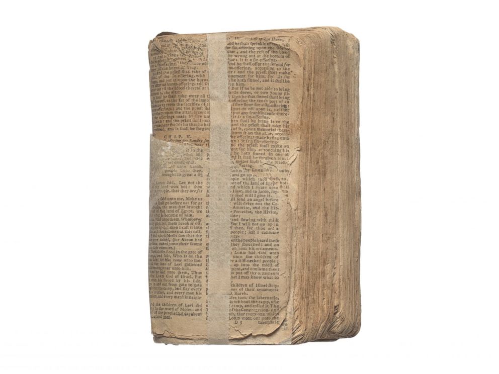 PHOTO: Nat Turner's Bible.