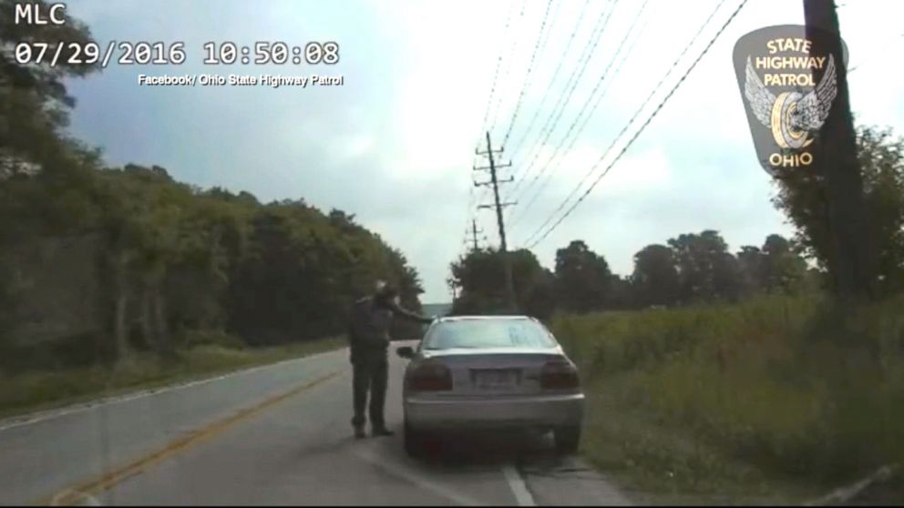 Dash Cam Shows Ohio State Trooper Hit And Tossed In The Air At Traffic
