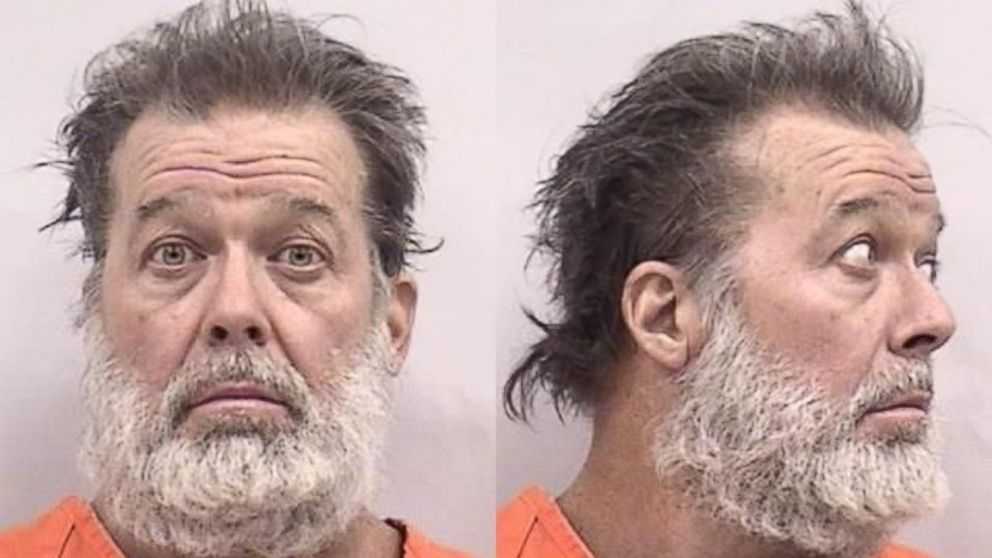 PHOTO: A booking photo of Robert Dear, 57, whom Colorado Springs police identified as the suspect in a shooting at a Planned Parenthood clinic that left three people dead on Nov. 27, 2015.