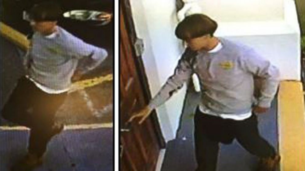 PHOTO: Charleston, South Carolina police released images showing a suspect in a deadly church shooting.