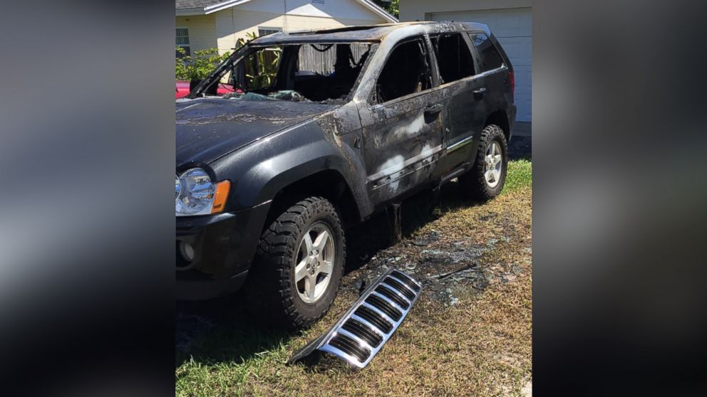 PHOTO:The St. Petersburg Fire Rescue in Florida is investigating a vehicle fire that happened on Sept. 5, 2016, according to the department's public information officer, Lt. Steve Lawrence.