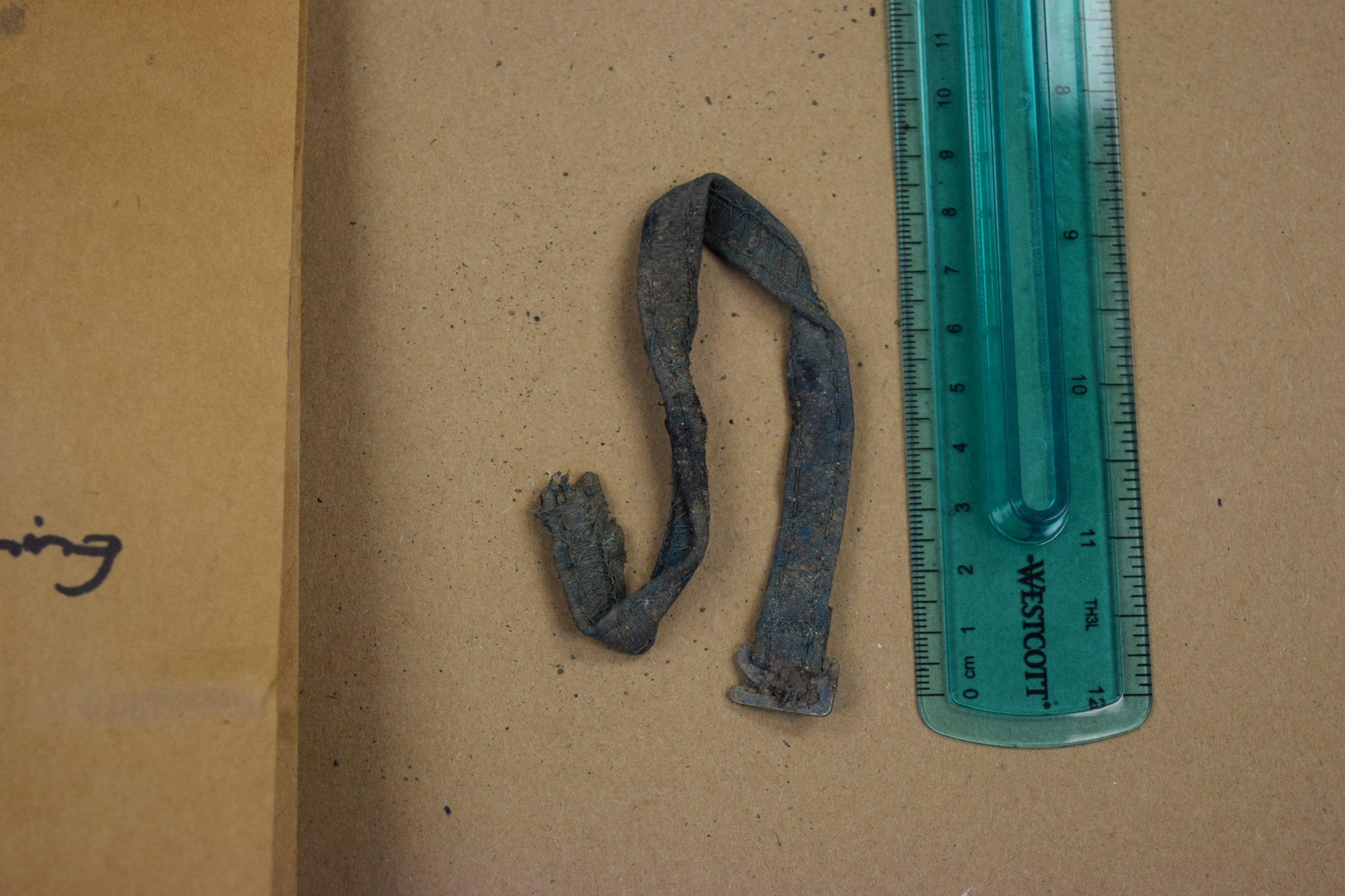 PHOTO: Cal Harris's defense team say they hope to present new evidence at the fourth trial, including this strap found in an outdoor burn pit at a house located a few miles from the Harris home in upstate New York.