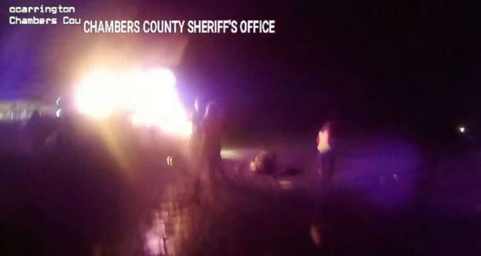 PHOTO: A Texas sheriff's department shared body camera footage from a rescue on Tuesday, Dec. 18, 2018.