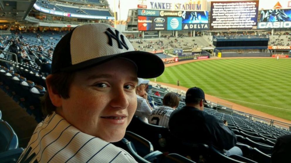 PHOTO: Entrepreneur Taylor Rosenthal attended a Redsox-Yankees game at Yankee Stadium Sunday, three days before his appearance at TechCrunch Dispute in New York. 
