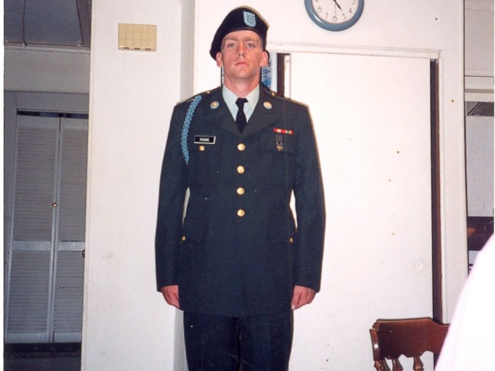PHOTO: Tomas Young is shown here in uniform in 2003.