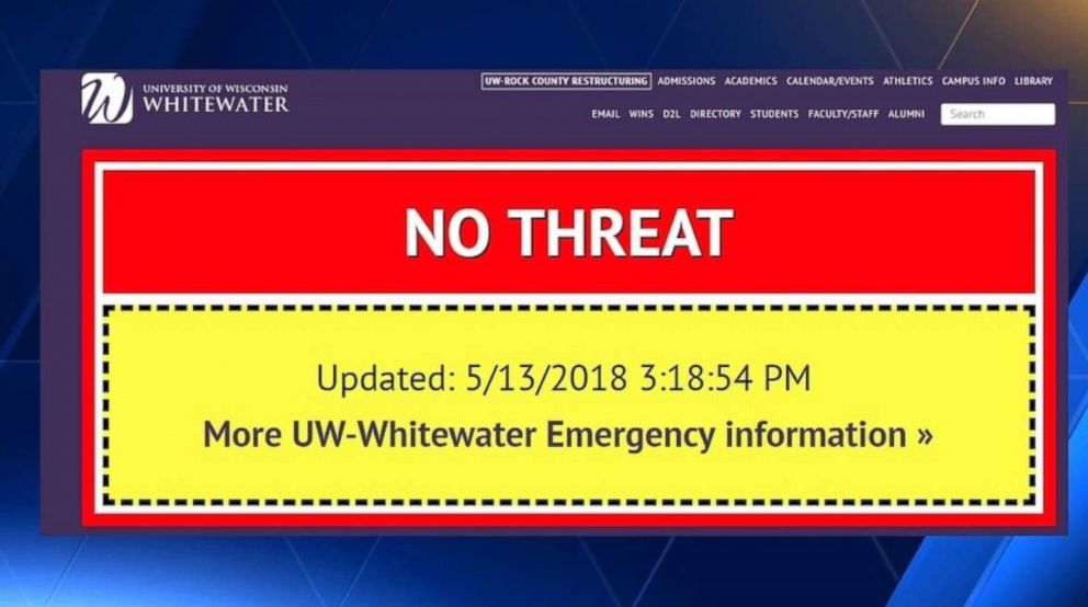 University Of Wisconsin Tells Students To 'Run, Hide, Fight' In False Emergency Alert - Abc News