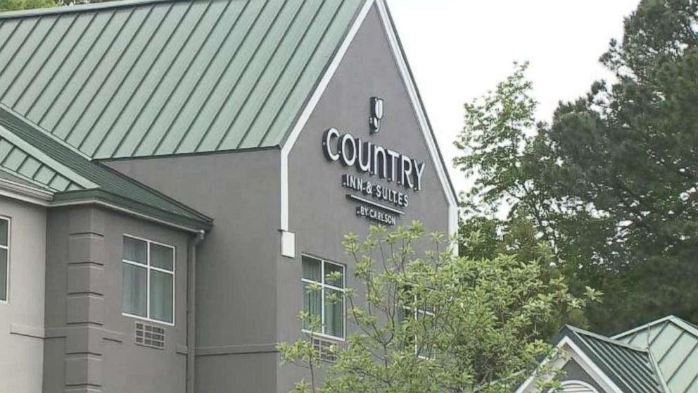 The Country Inn & Suites by Radisson in Newport News, Virginia, where an employee allegedly called a customer a racial slur. 