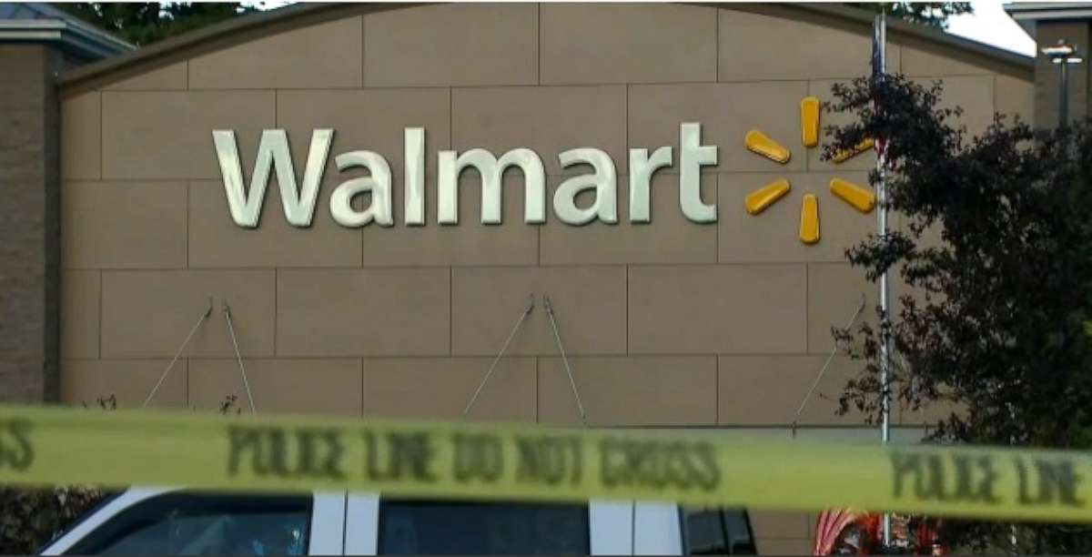PHOTO: A carjacking suspected was shot and killed at a Walmart in Tumwater, Washington, on Sunday. 